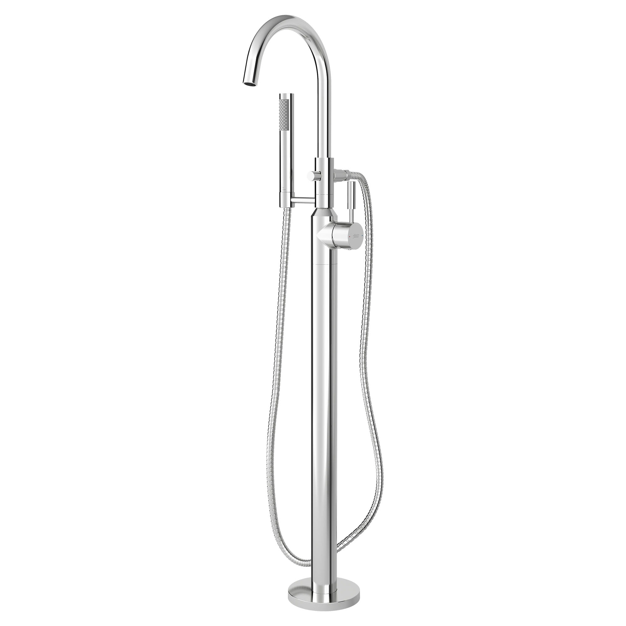 Cadet Freestanding Bathtub Faucet With Lever Handle for Flash Rough In Valve CHROME